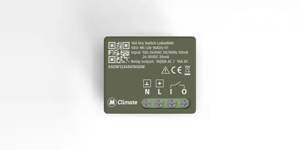MClimate LoRa Switch 16ADS