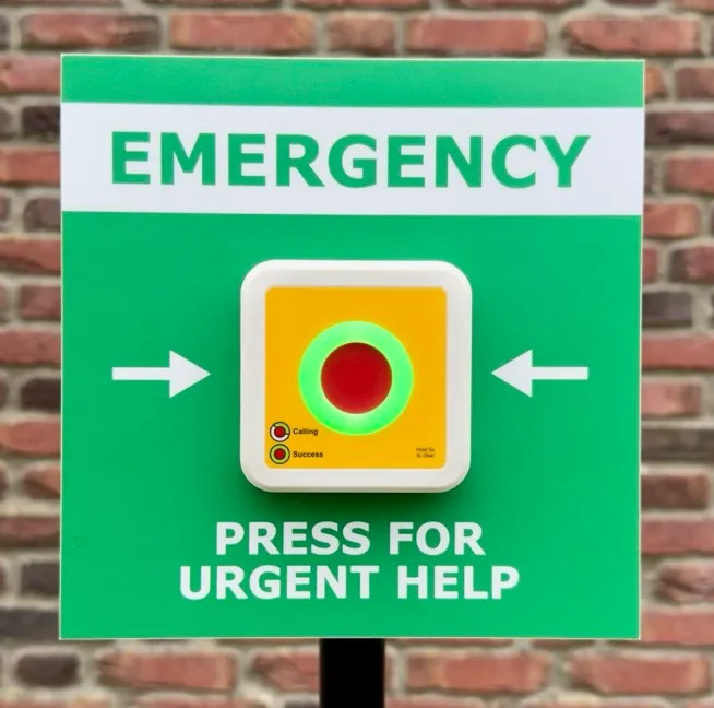 Emergency backplate (English)